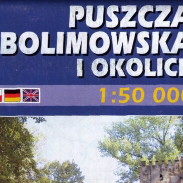 Mapa Rawki – Puszcza Bolimowska i okolice